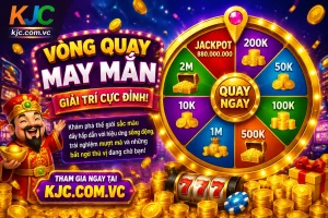 KJC khu game live và slot