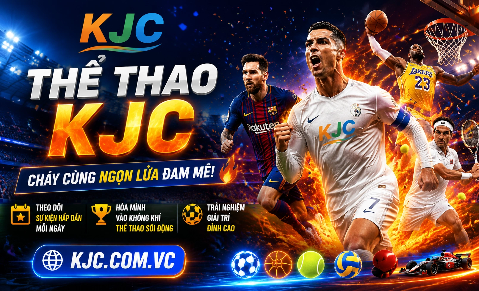 KJC thể thao và bảng kèo trực tuyến