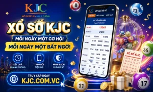 Không gian trải nghiệm Xổ Số tại kjc